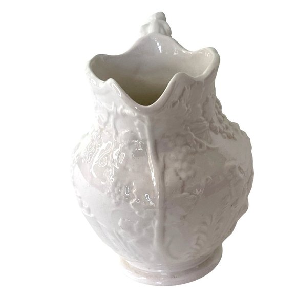 Vintage Spode England Porcelain Old English Tavern Pitcher K1256 Bone China Nice - Picture 7 of 8